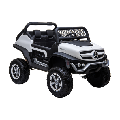 Kids' Electric Ride-On Car Mercedes Benz Unimog Truck weighing 23.3 kg – Wheelyshop