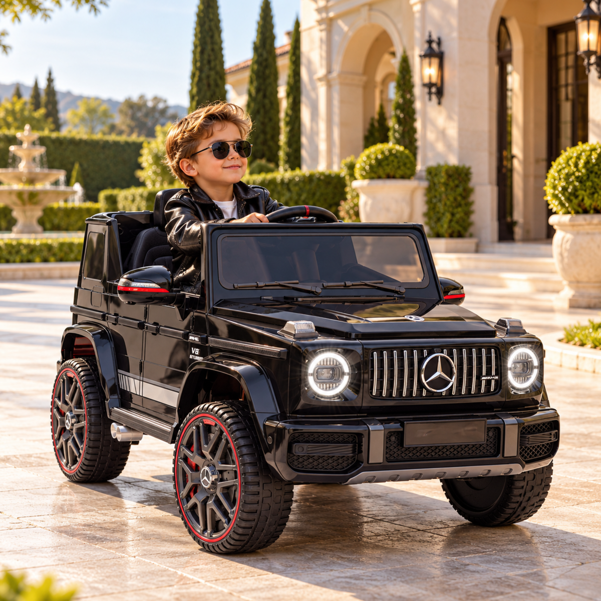 Kids' Electric Ride-On Car Mercedes G63 AMG - Wheelyshop