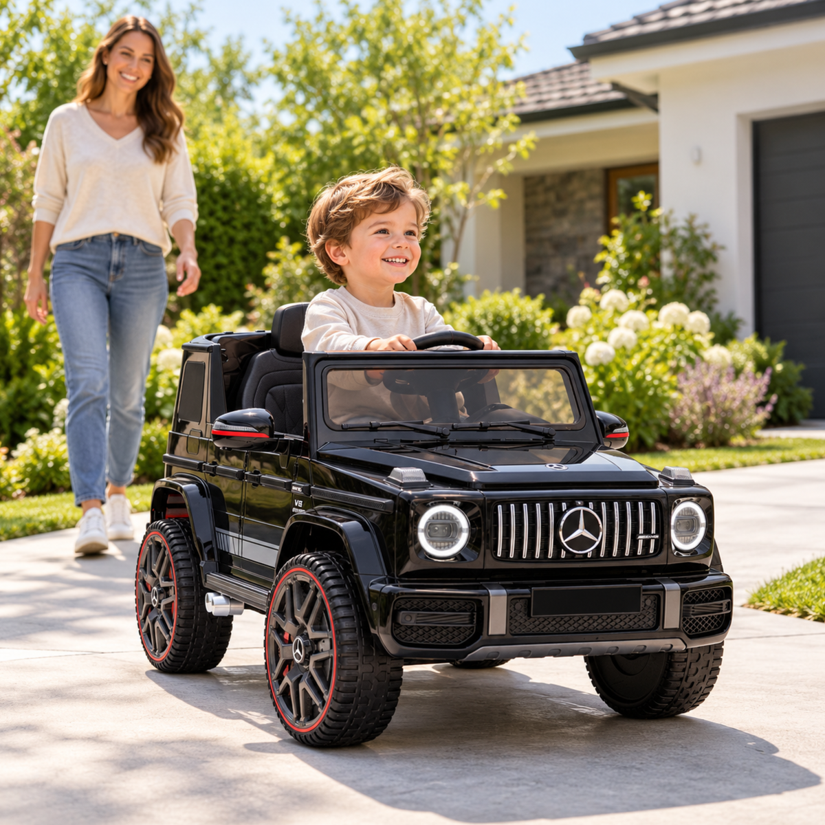 Kids' Electric Ride-On Car Mercedes G63 AMG - Wheelyshop