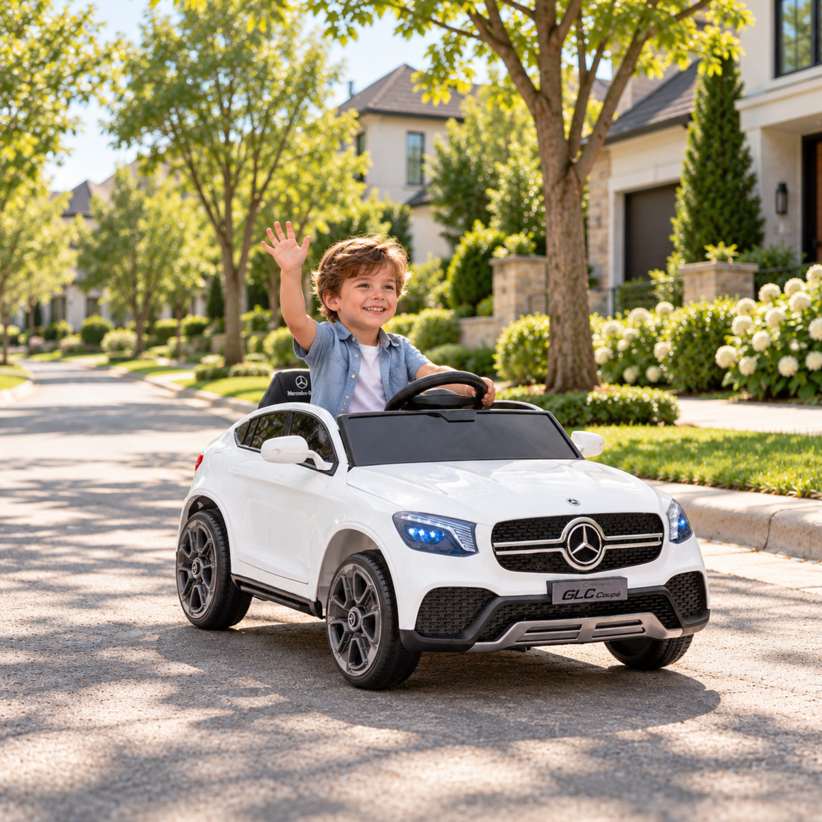 Kids' Electric Ride-On Car Mercedes GLC Coupé - Wheelyshop