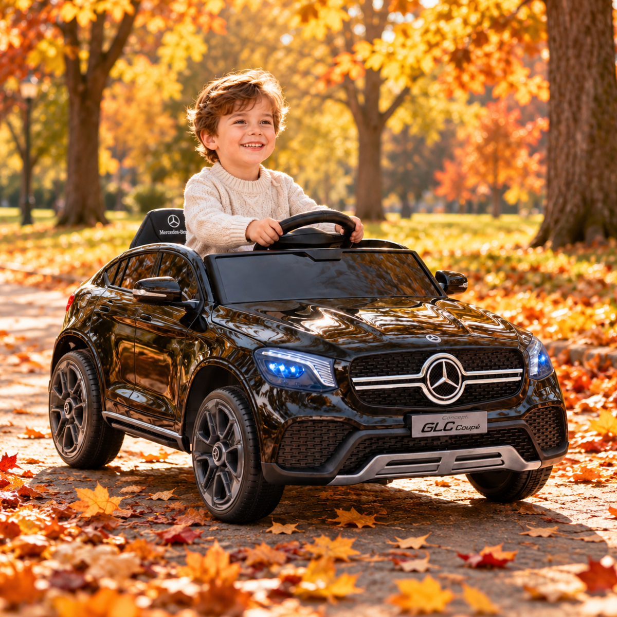 Kids' Electric Ride-On Car Mercedes GLC Coupé - Wheelyshop