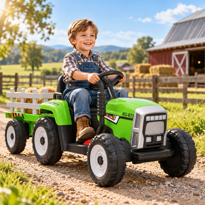 Kids' Electric Tractor ELJET Tractor Lite - Wheelyshop