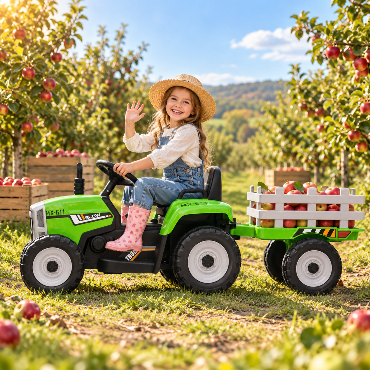 Kids' Electric Tractor ELJET Tractor Lite - Wheelyshop