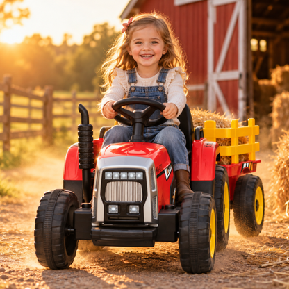 Kids' Electric Tractor ELJET Tractor Lite - Wheelyshop