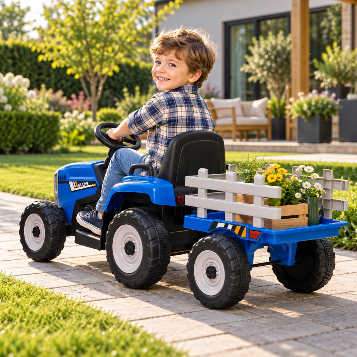 Kids' Electric Tractor ELJET Tractor Lite - Wheelyshop