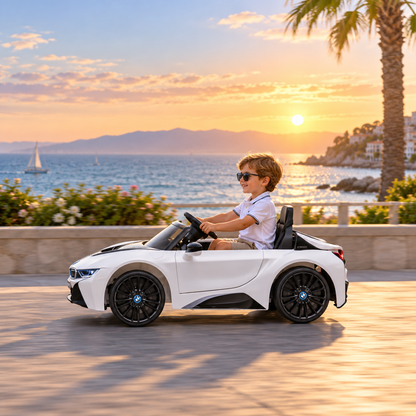 Kids' Electric Ride-On Car BMW i8 Coupe - Wheelyshop