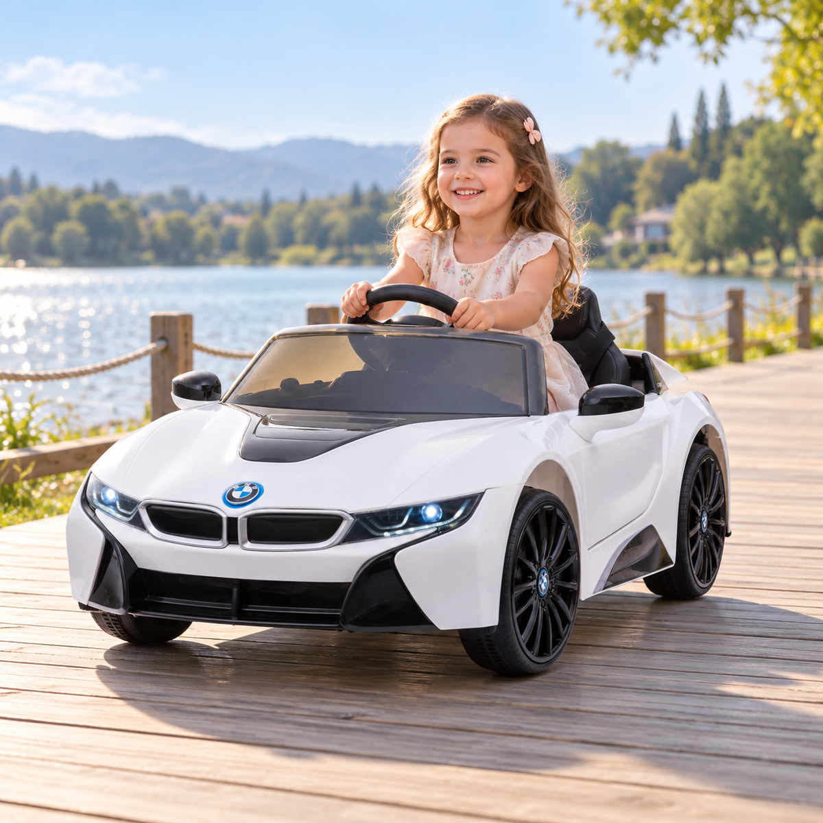 Kids' Electric Ride-On Car BMW i8 Coupe - Wheelyshop