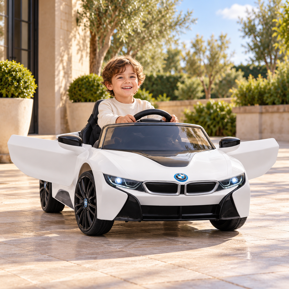 Kids' Electric Ride-On Car BMW i8 Coupe - Wheelyshop