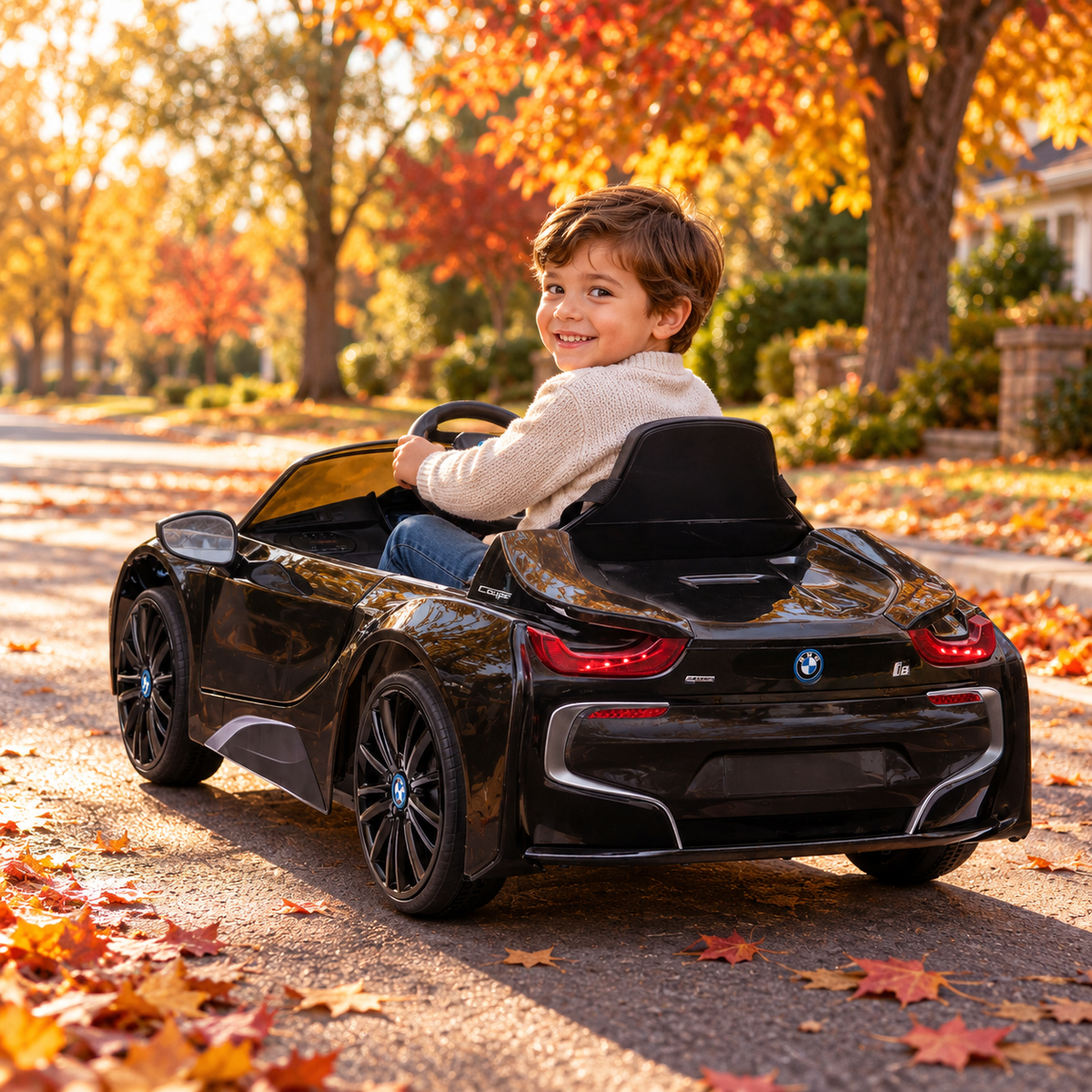 Kids' Electric Ride-On Car BMW i8 Coupe - Wheelyshop