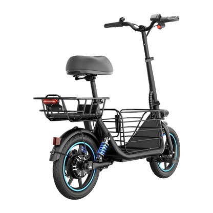 GYROOR C1 Plus electric scooter with rear suspension – Wheelyshop