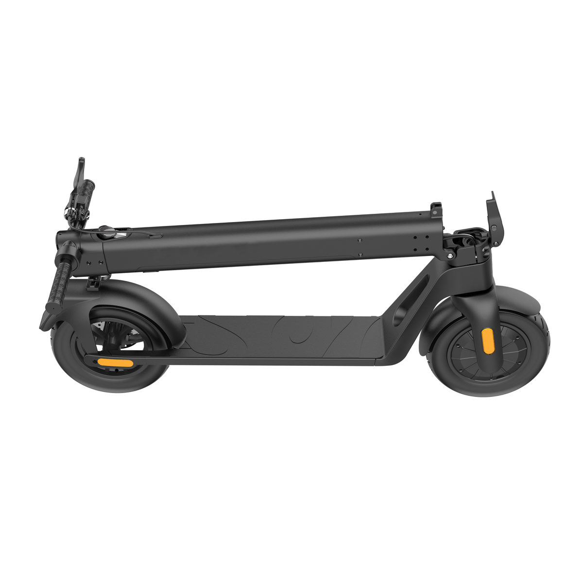 HX D01 electric scooter folded