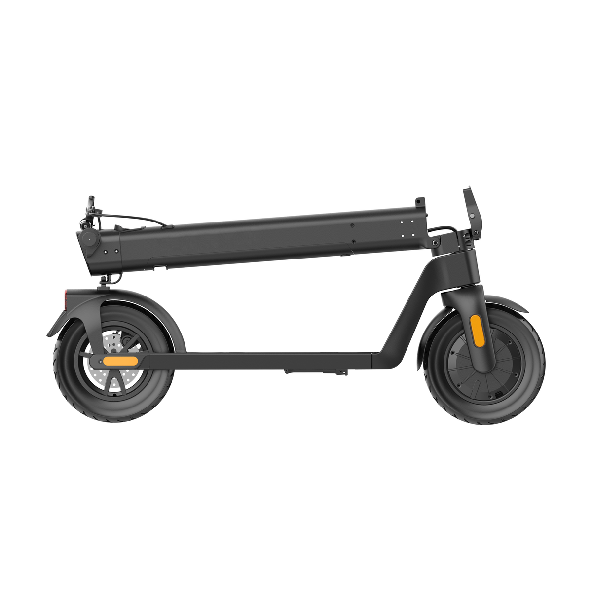 HX D01 electric scooter folded