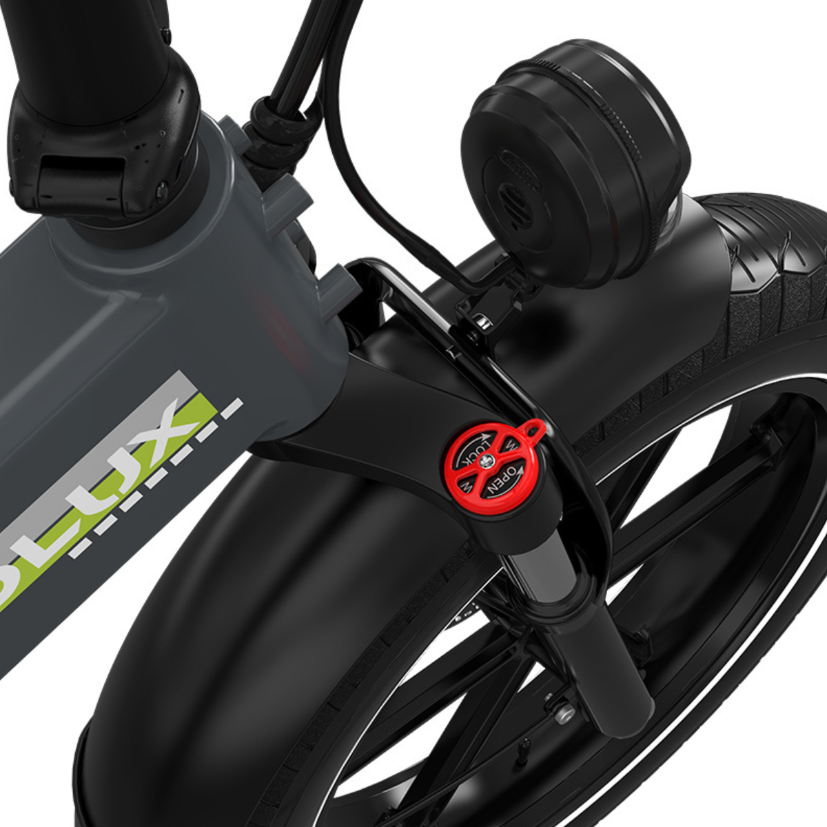 KOOLUX X12 electric bike with an electric horn – Wheelyshop