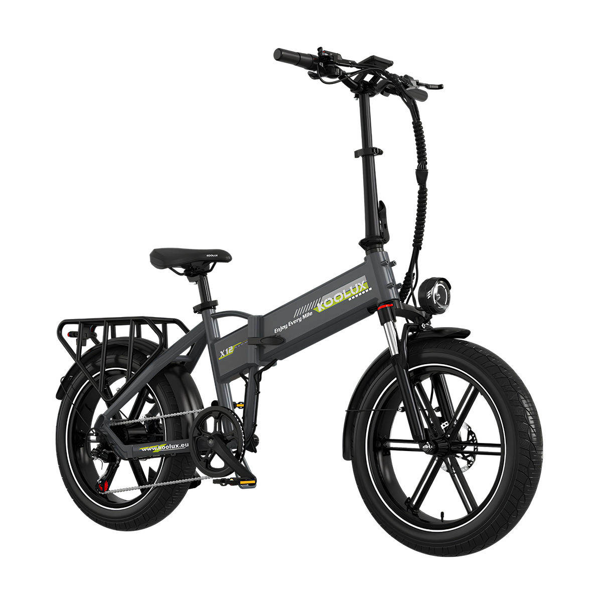 KOOLUX X12 electric bike with 20-inch air-filled tyres – Wheelyshop