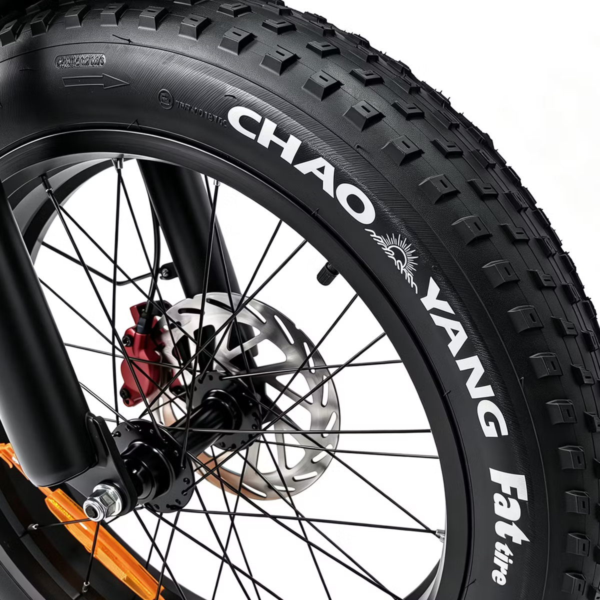 Close-up of the LOOKROAD L20 tyre