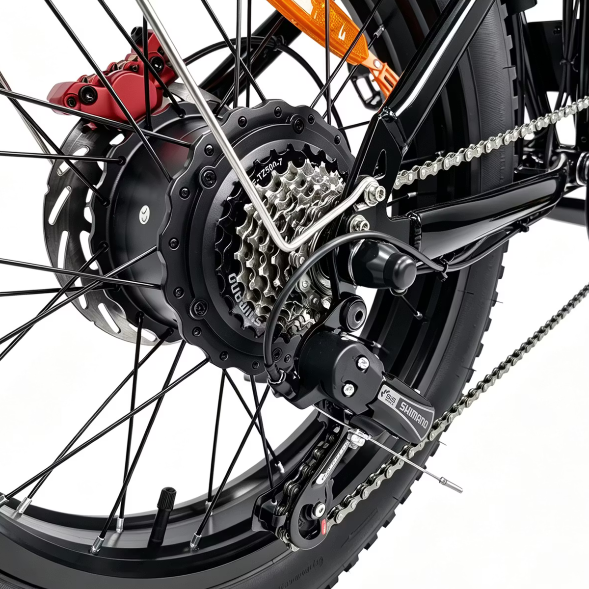 LOOKROAD L20 gears and chain