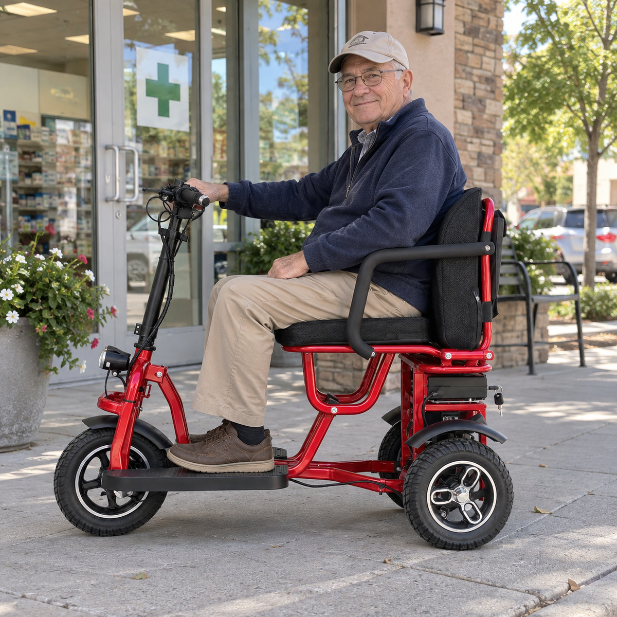 SJGOOD M2 BV FRT MB - Mobility scooter - Wheelyshop