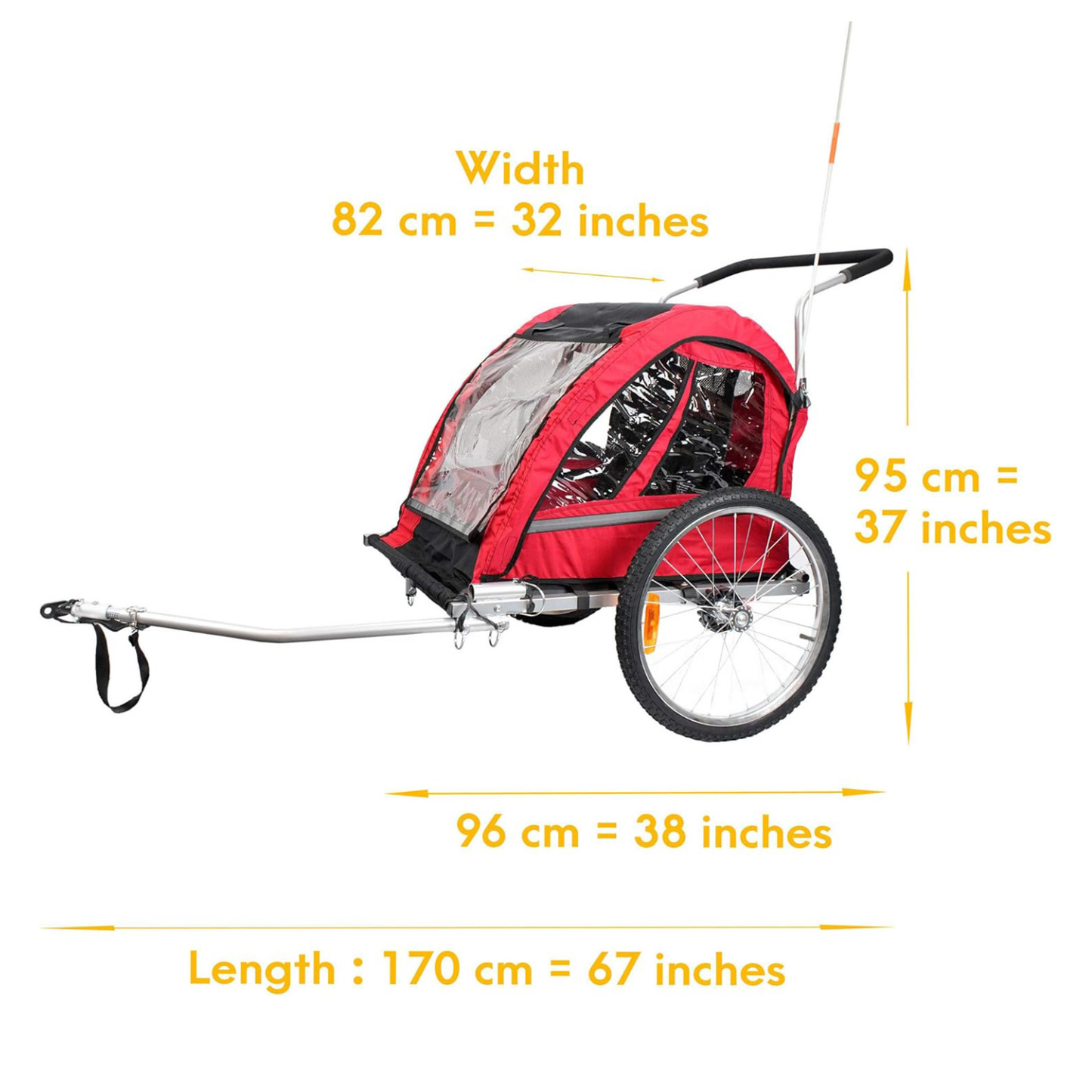 Smart barnvagn cykel BT511