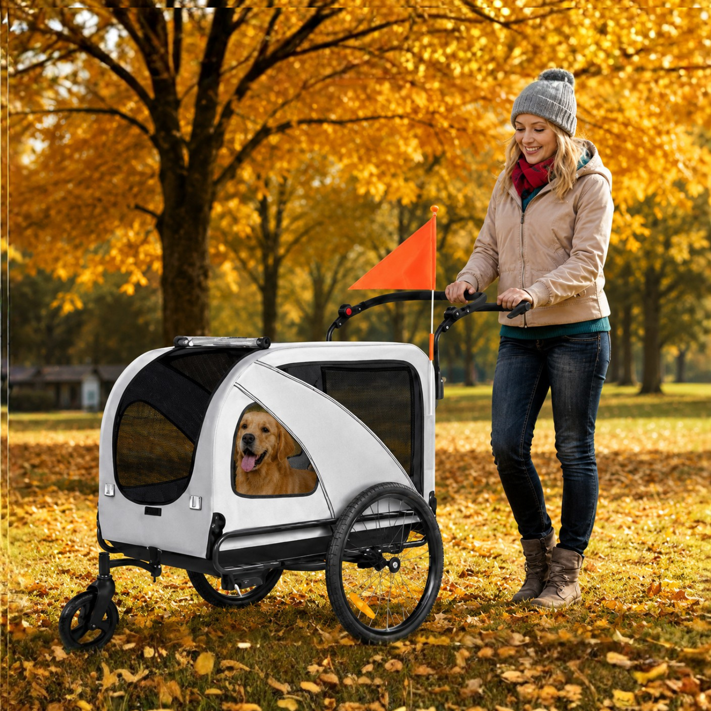 Smart Pet Trailer Bicycle 10202NS - Pet trailer - Wheelyshop