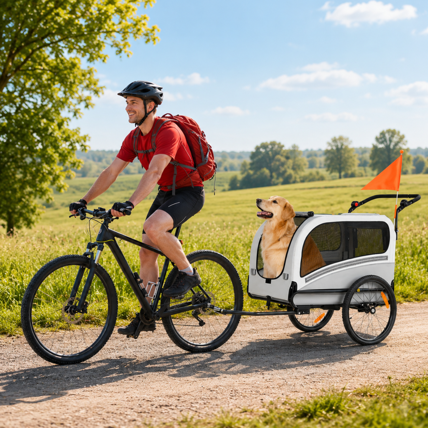 Smart Pet Trailer Bicycle 10202NS - Pet trailer - Wheelyshop