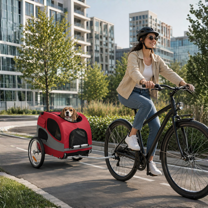 Smart husdjursvagn cykel 10801 - Pet trailer - Wheelyshop