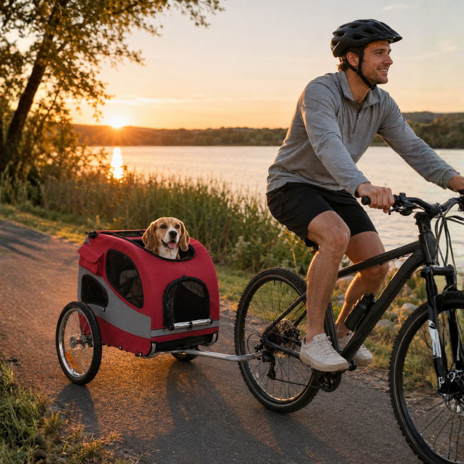 Smart husdjursvagn cykel 10801 - Pet trailer - Wheelyshop