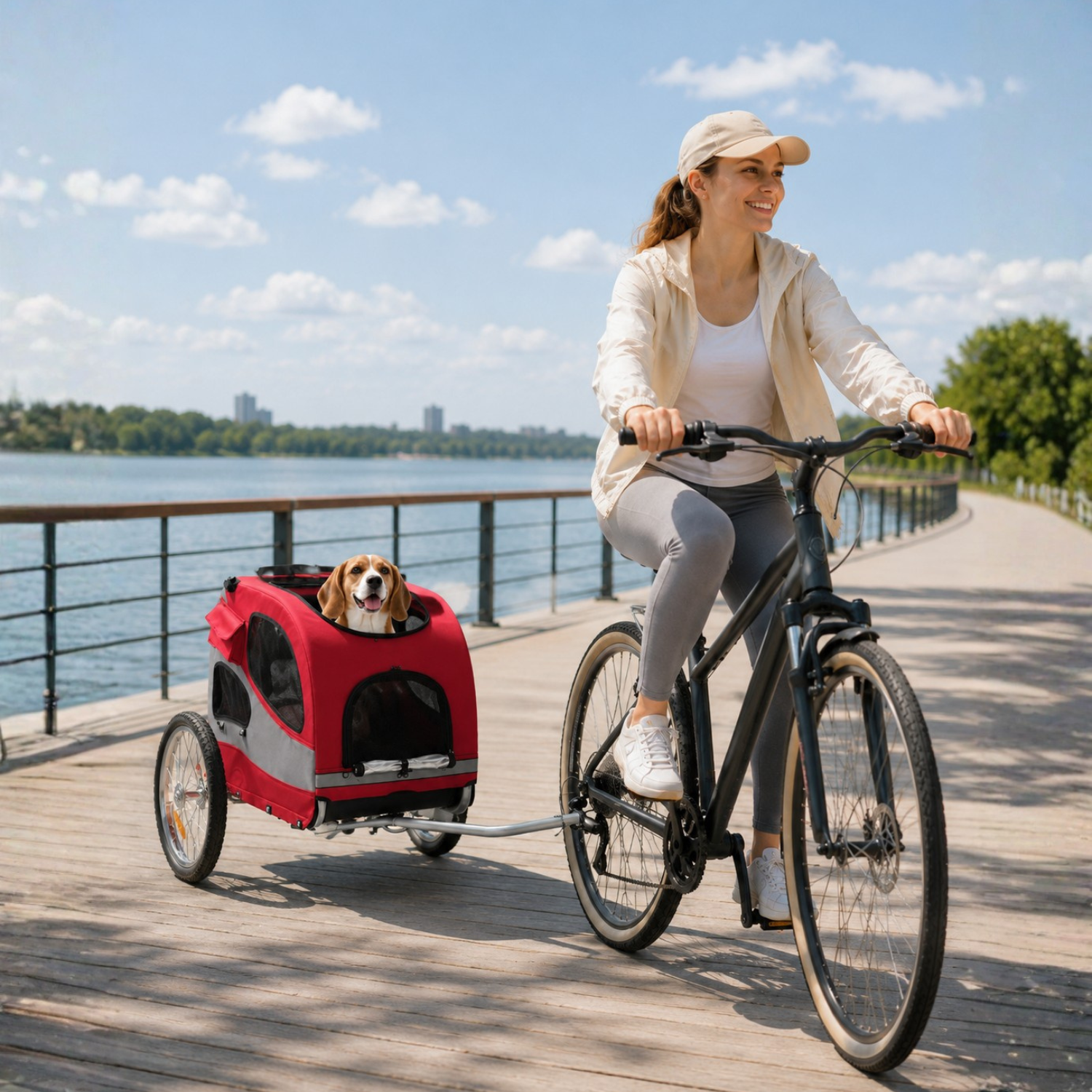 Smart husdjursvagn cykel 10801 - Pet trailer - Wheelyshop