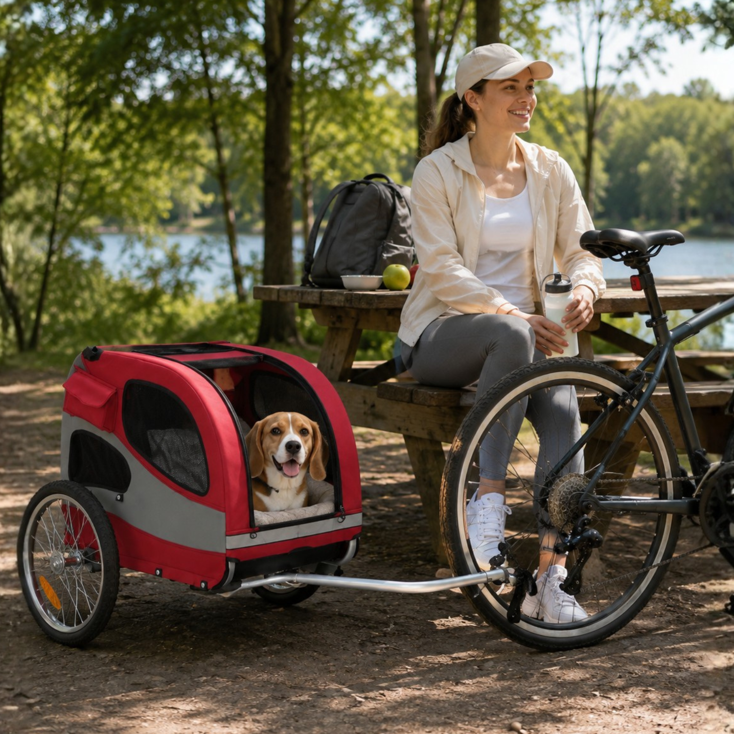 Smart husdjursvagn cykel 10801 - Pet trailer - Wheelyshop