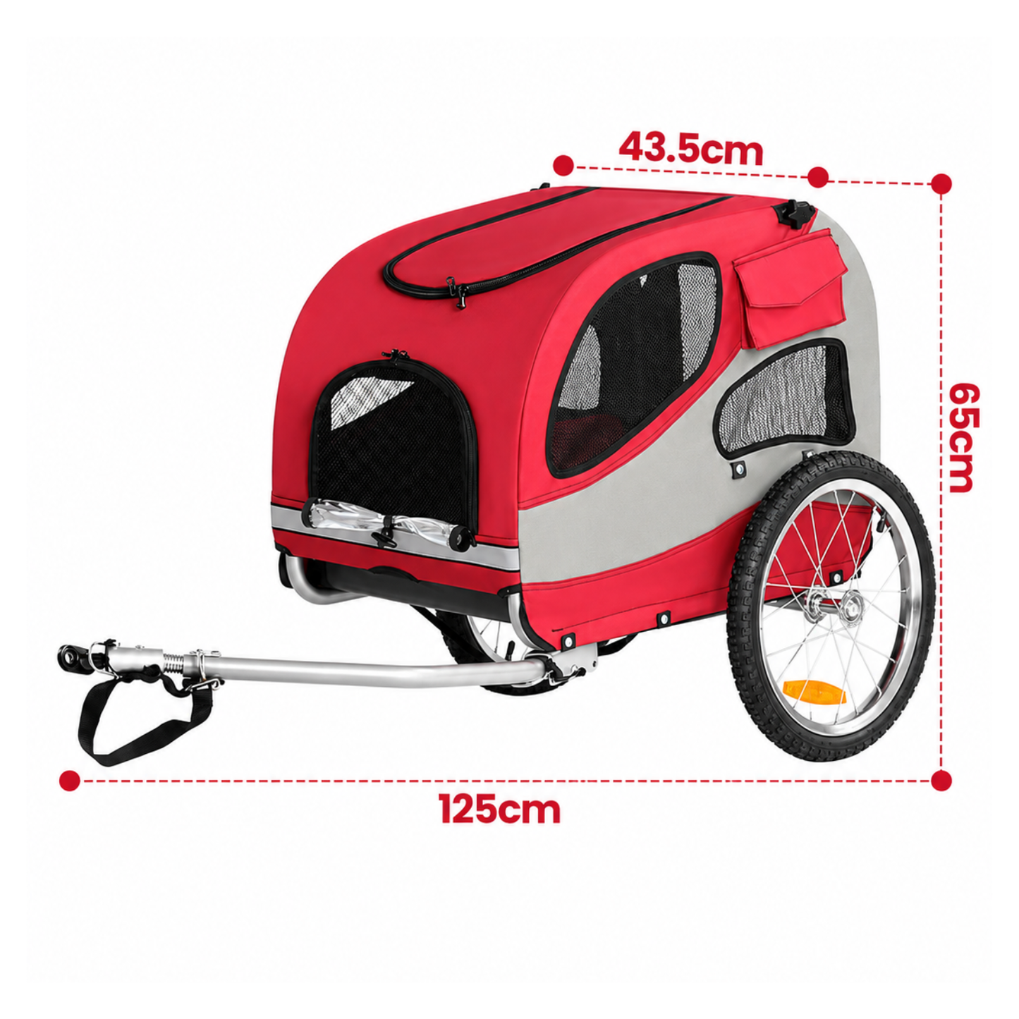 Smart husdjursvagn cykel 10801 - Pet trailer - Wheelyshop