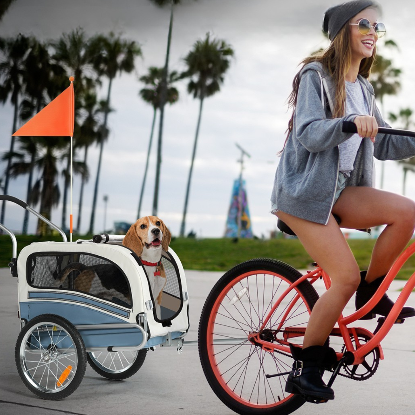 Smart husdjursvagn cykel 20303B