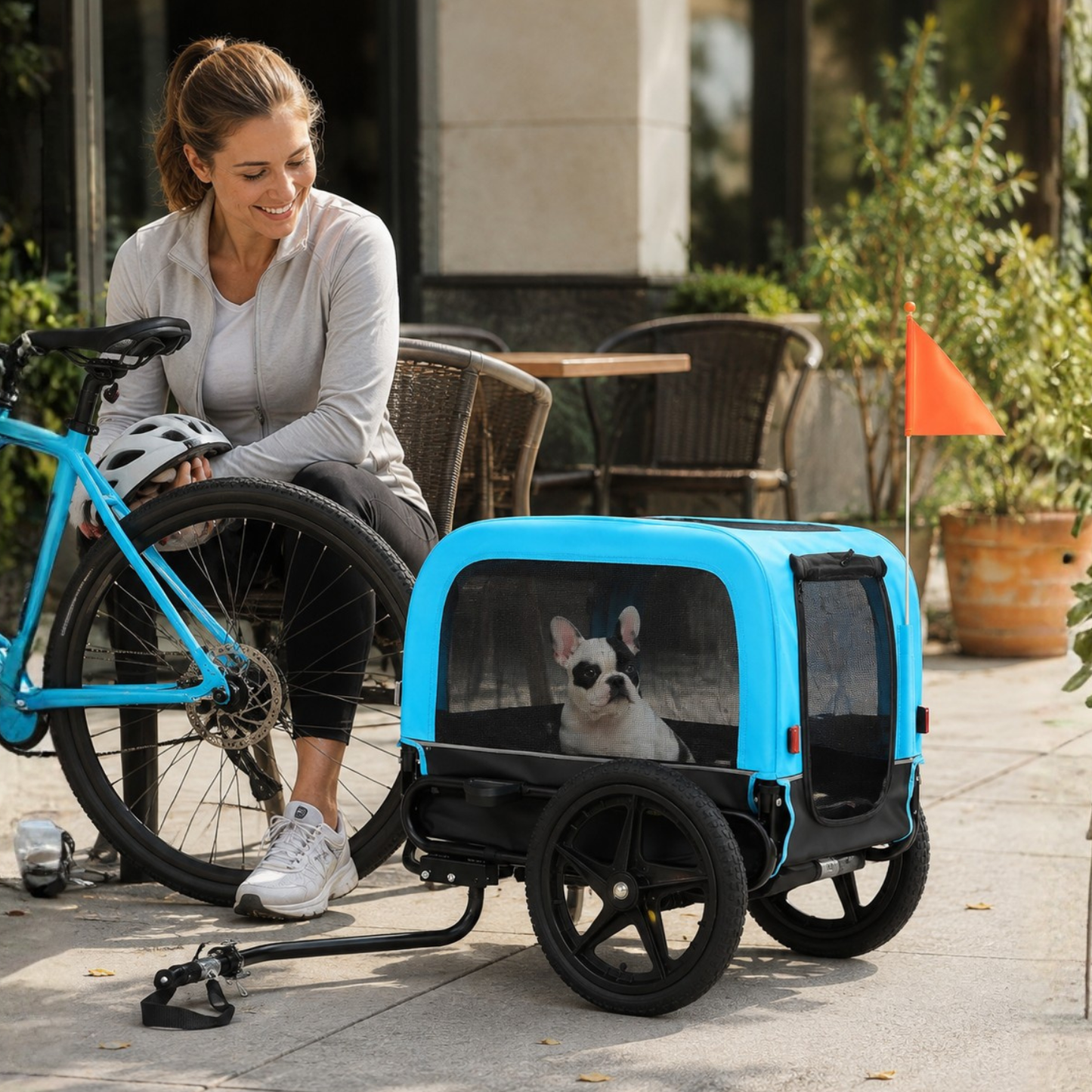 Smart husdjursvagn cykel 20303N - Pet trailer - Wheelyshop
