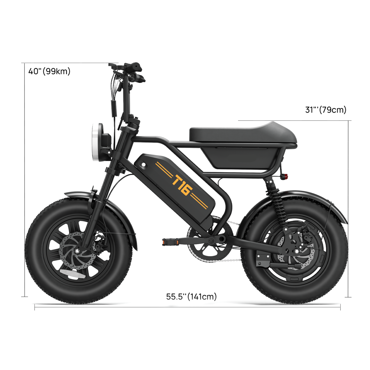 URLIFE T16 - Electric bike - Wheelyshop