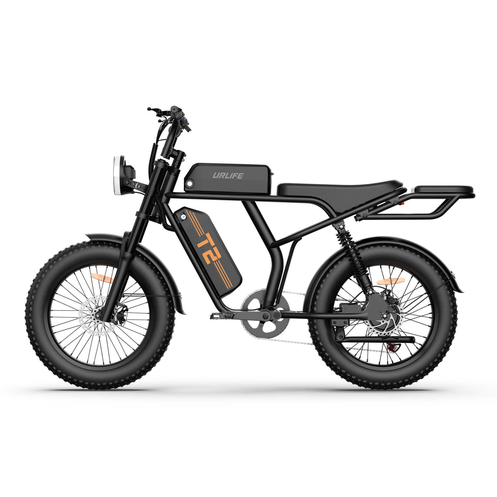 URLIFE T2 electric bike with 500W motor and 1500W peak power – Wheelyshop