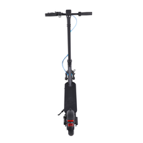 Wheely J04 electric scooter seen from behind