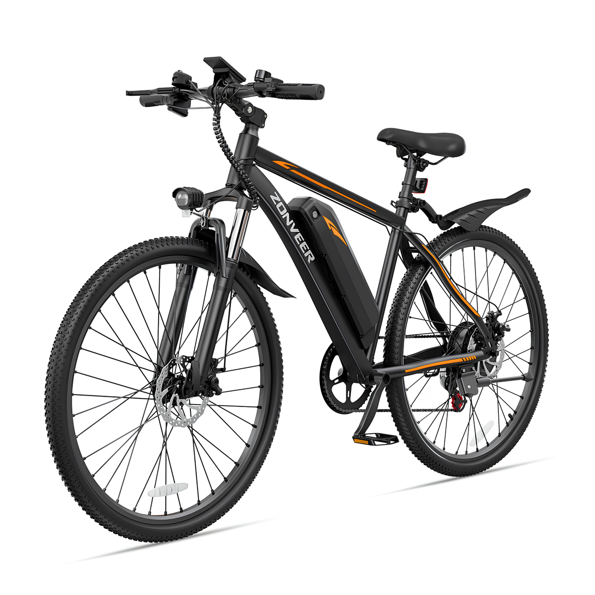 ZONVEER M26 electric bike with 2 disc brakes – Wheelyshop