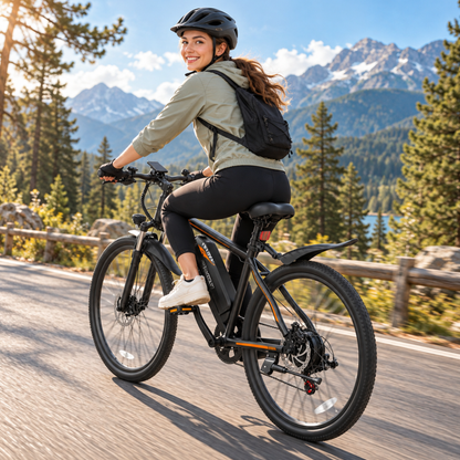 ZONVEER M26 electric bike with 4-6 h charging time – Wheelyshop