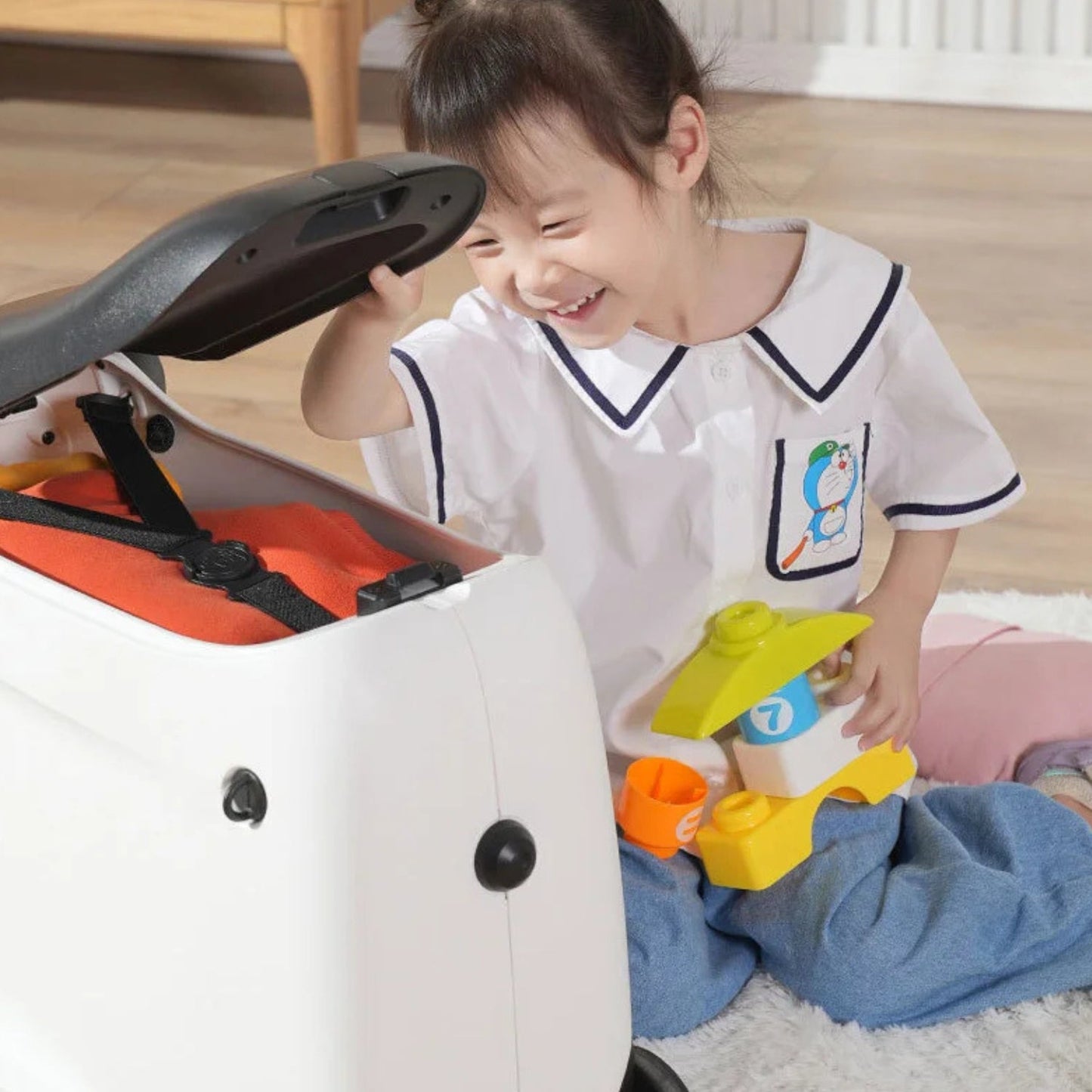 Ride-on suitcase for kids – Panda Edition - Ride-on suitcase - Wheelyshop
