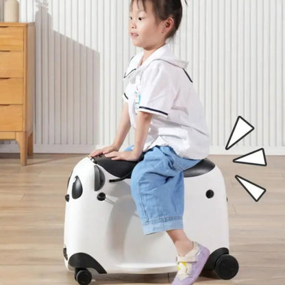 Ride-on suitcase for kids – Panda Edition - Ride-on suitcase - Wheelyshop