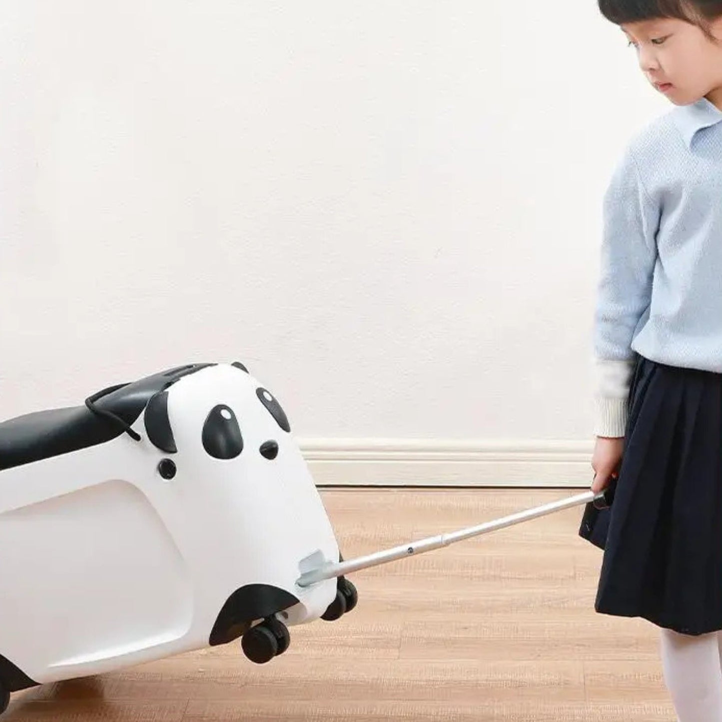 Ride-on suitcase for kids – Panda Edition - Ride-on suitcase - Wheelyshop