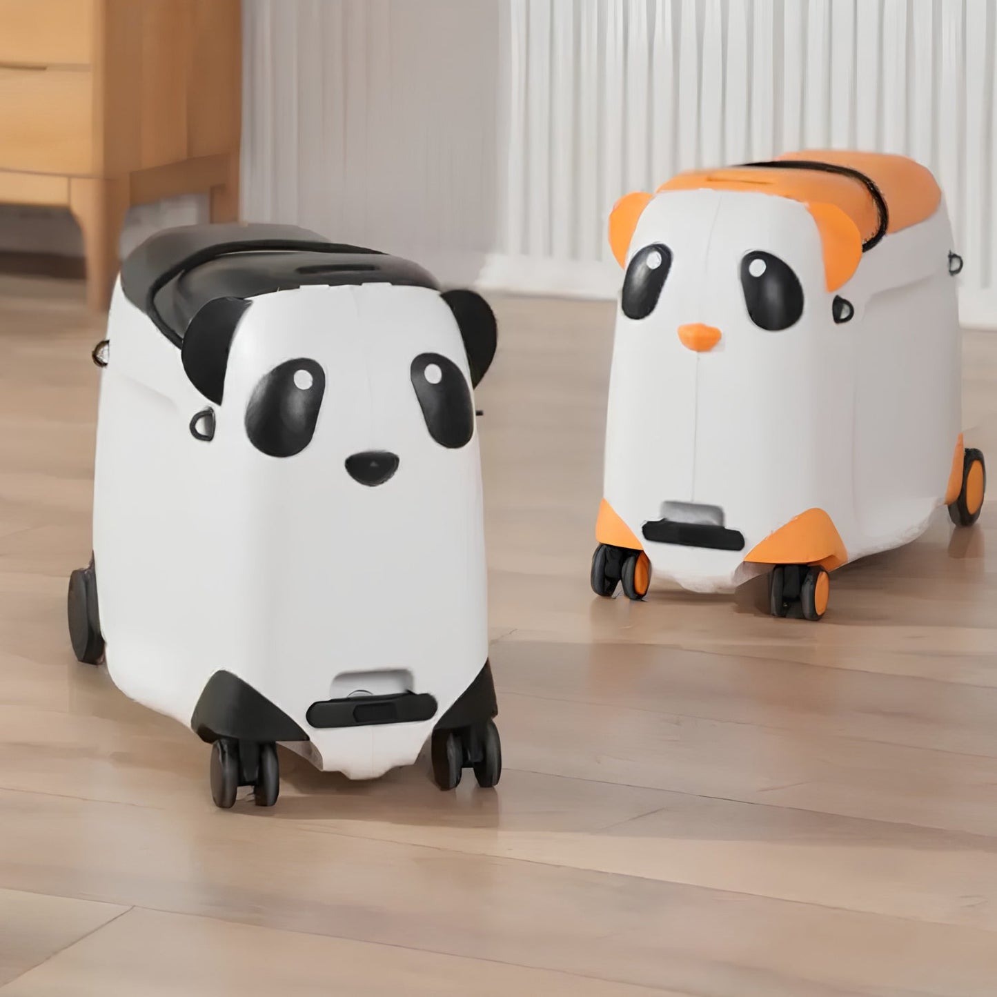 Ride-on suitcase for kids – Panda Edition - Ride-on suitcase - Wheelyshop