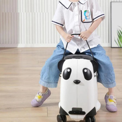 Ride-on suitcase for kids – Panda Edition - Ride-on suitcase - Wheelyshop
