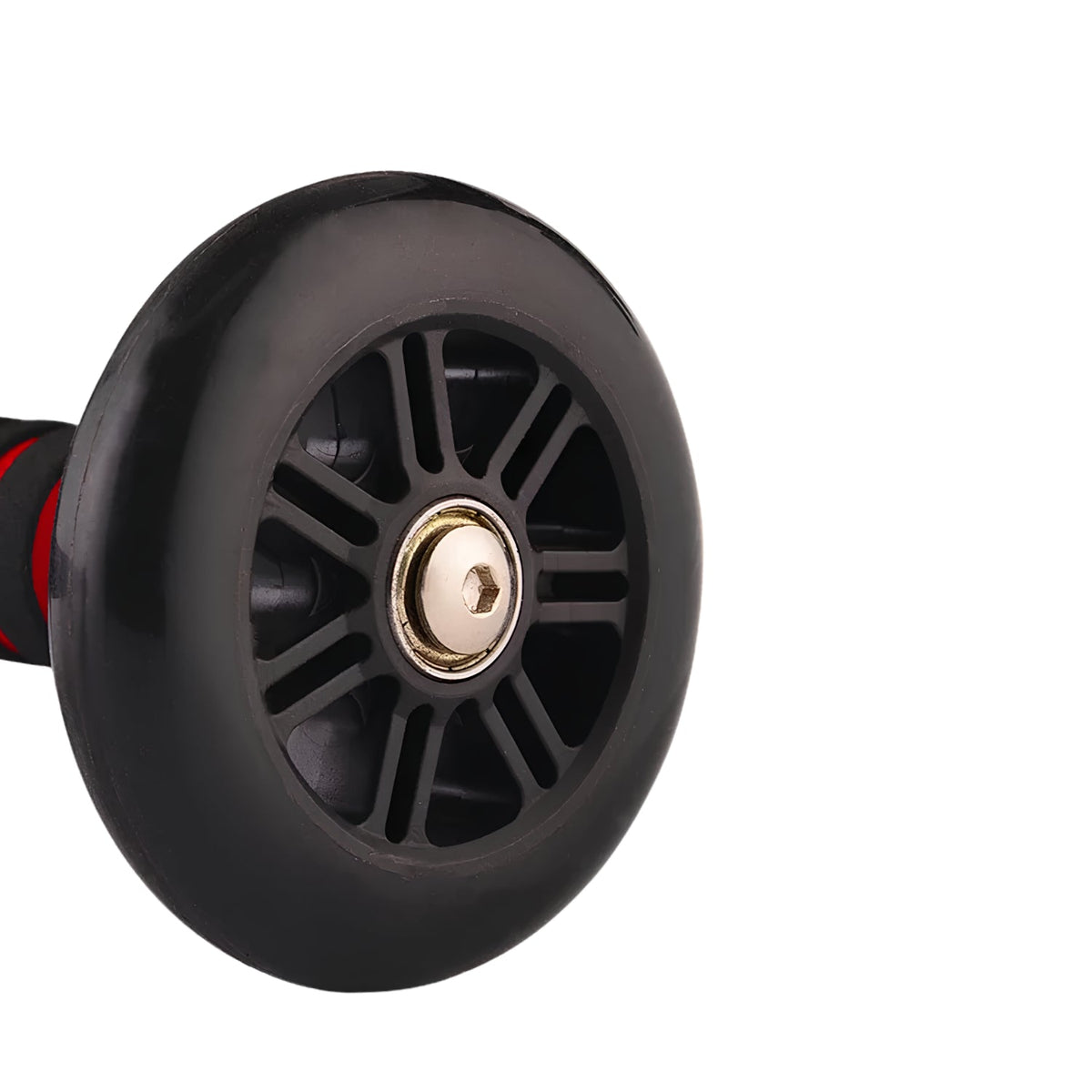 Wheel of the Urban Glide Edition scooter suitcase