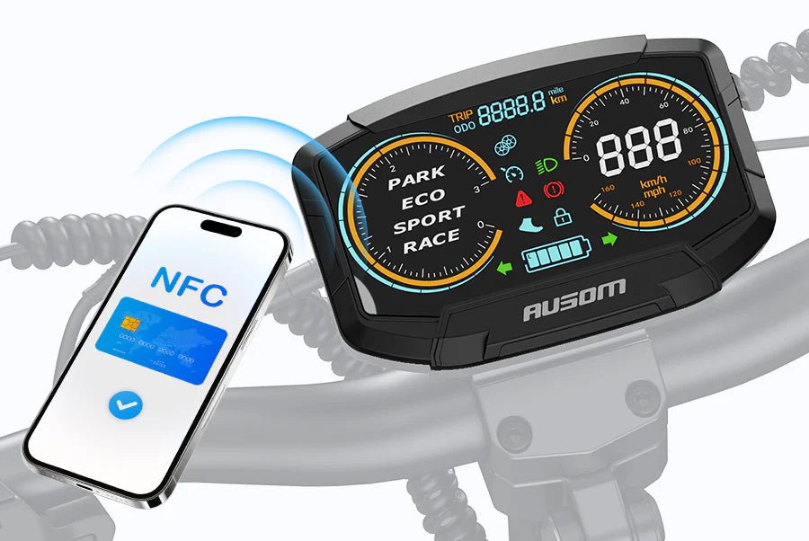 Ausom L2 - Elsparkcykel - Wheelyshop