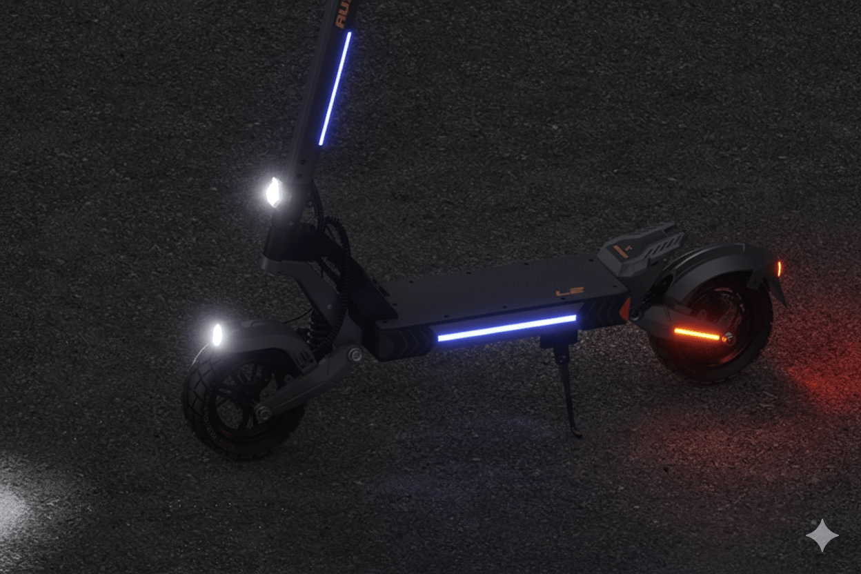 Ausom L2 - Elsparkcykel - Wheelyshop