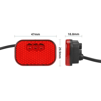 Luz trasera KuKirin G2 Pro - Recambio - Wheelyshop