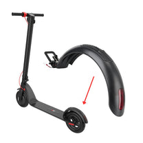 Rear mudguard kit for HX X7/X8 fitted on the electric scooter
