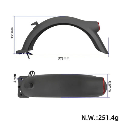 Kit guardabarros trasero Xiaomi 5 Plus - Recambio - Wheelyshop