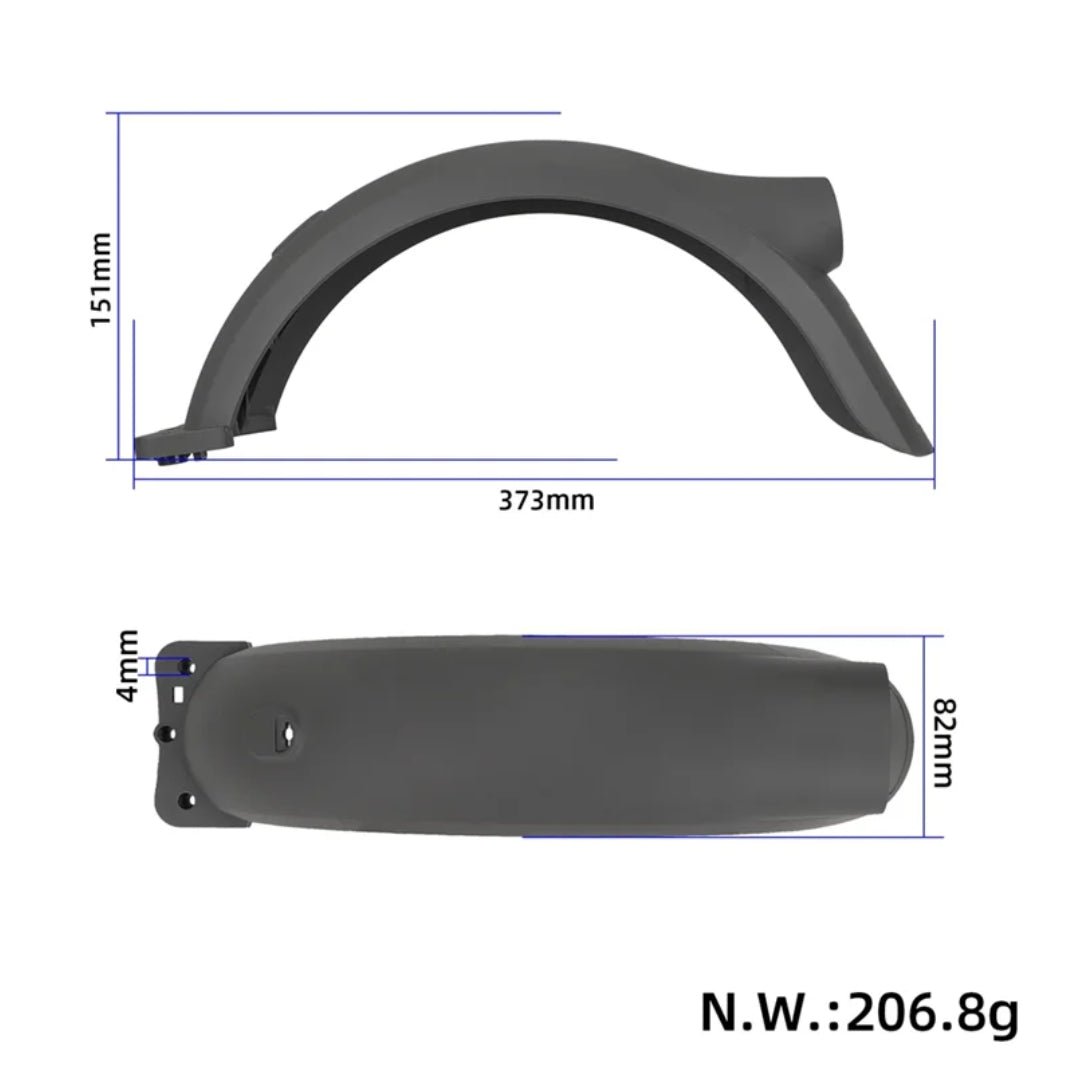 Guardabarros trasero Xiaomi 5 Plus - Recambio - Wheelyshop