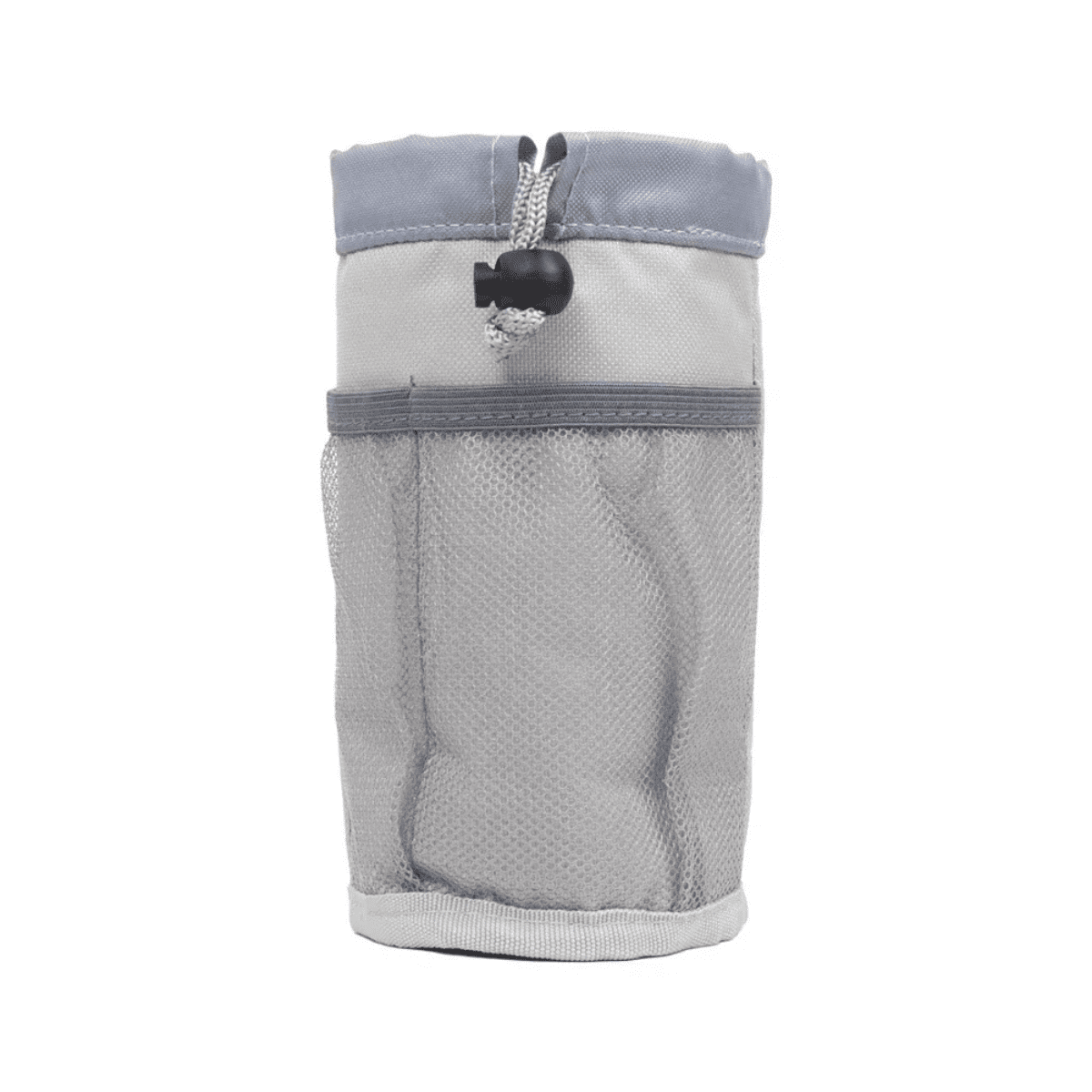Bottle holder Bag Edition in grey, front view