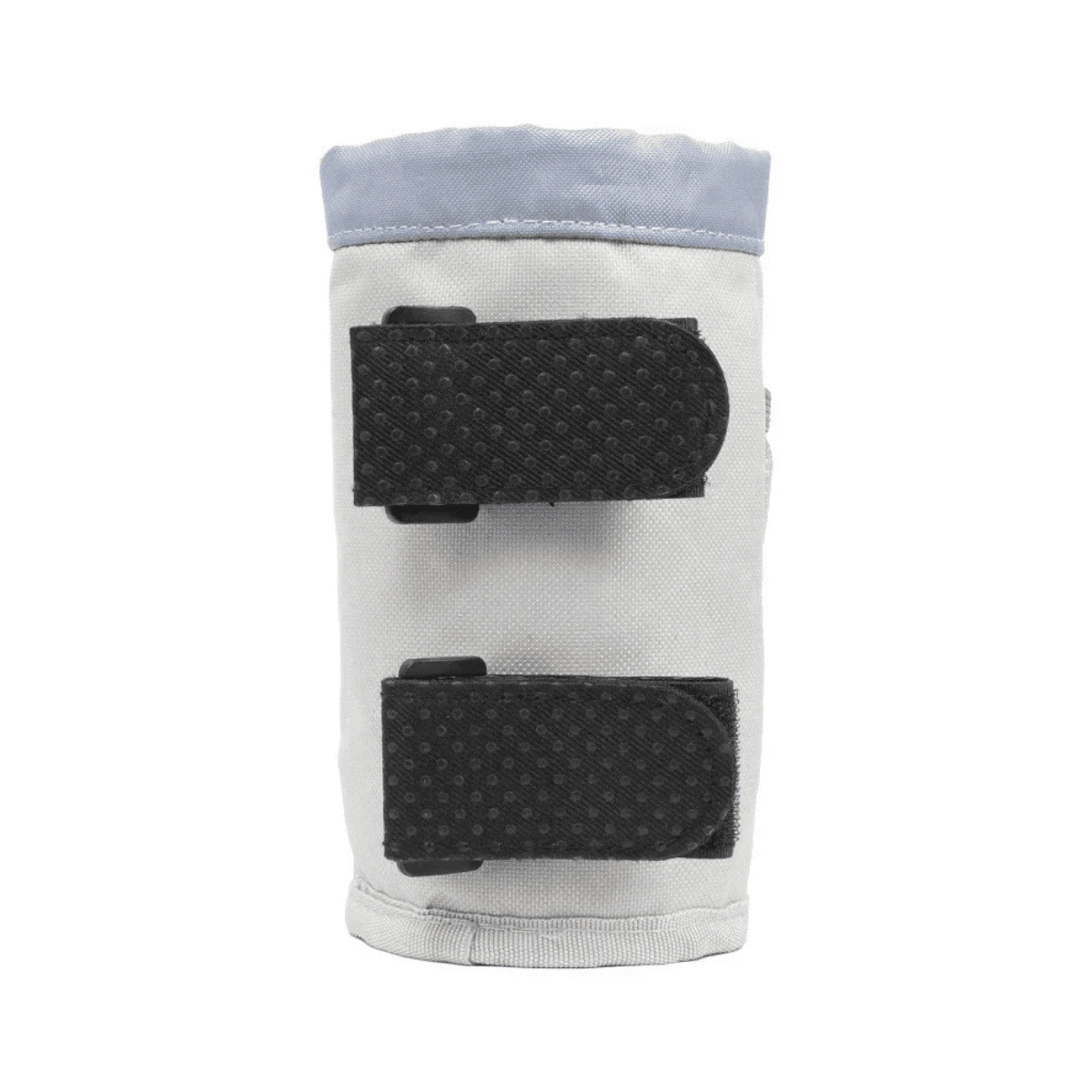 Bottle holder Bag Edition in grey, reverse side